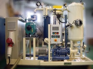 Vacuum oil treatment EDS - EDC 